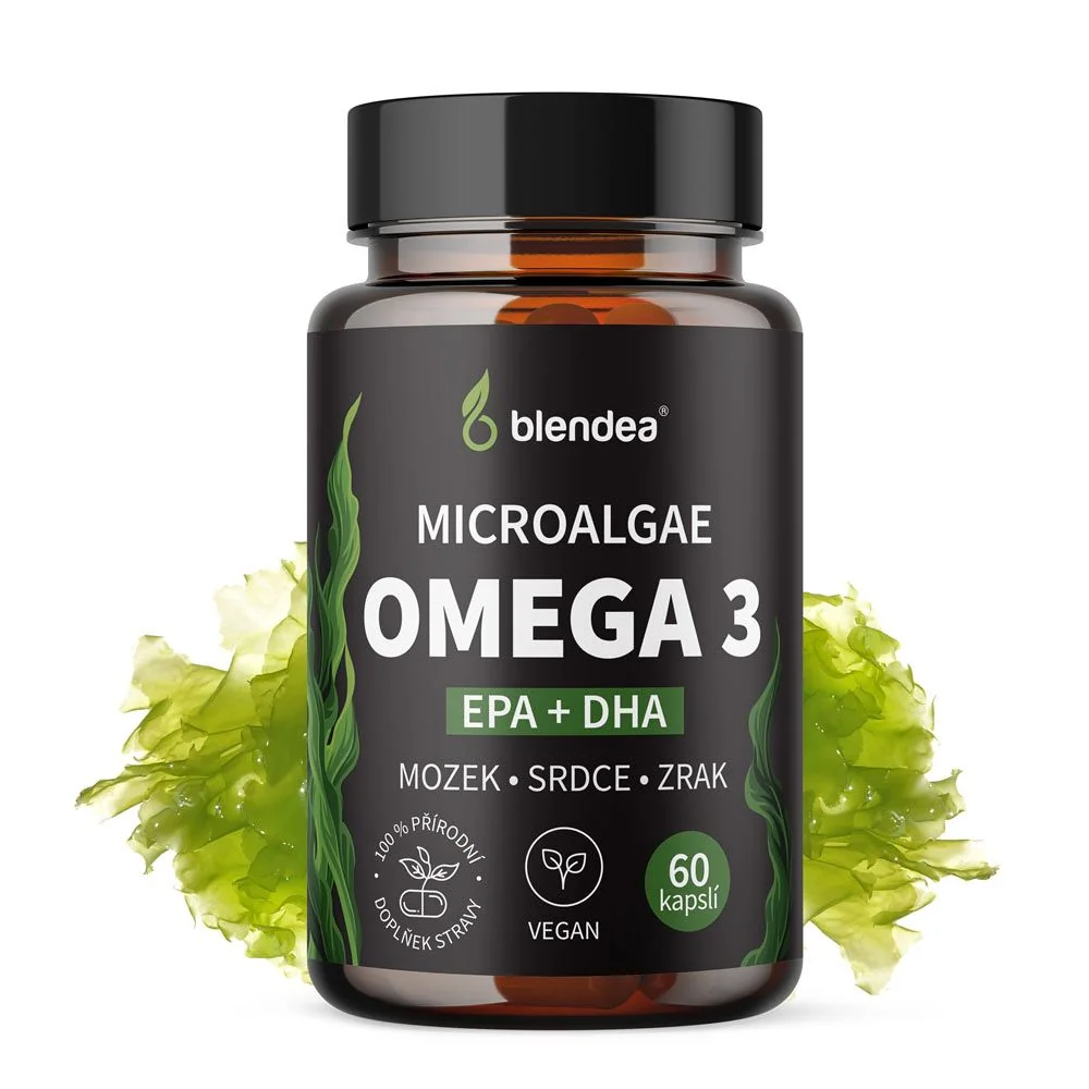 Blendea Microalgae Omega 3 EPA+DHA 60 kapslí