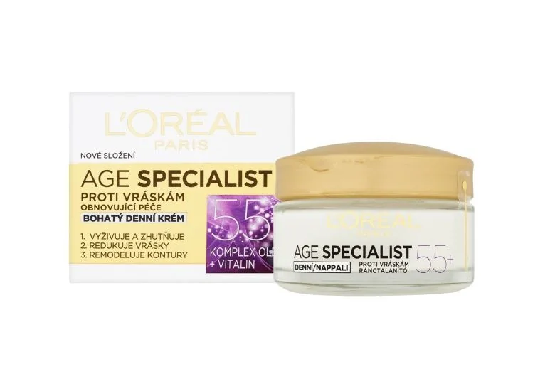 Loréal Paris Age Specialist 55+ denní krém proti vráskám 50 ml