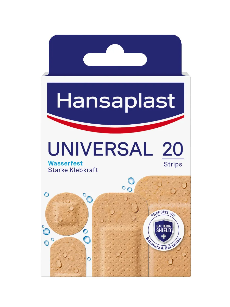 Hansaplast Universal Náplast voděodolná 20 ks