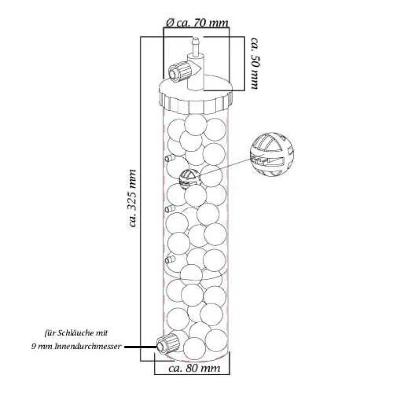 Dupla CO2  Reactor S pro akvárium nad 400l 