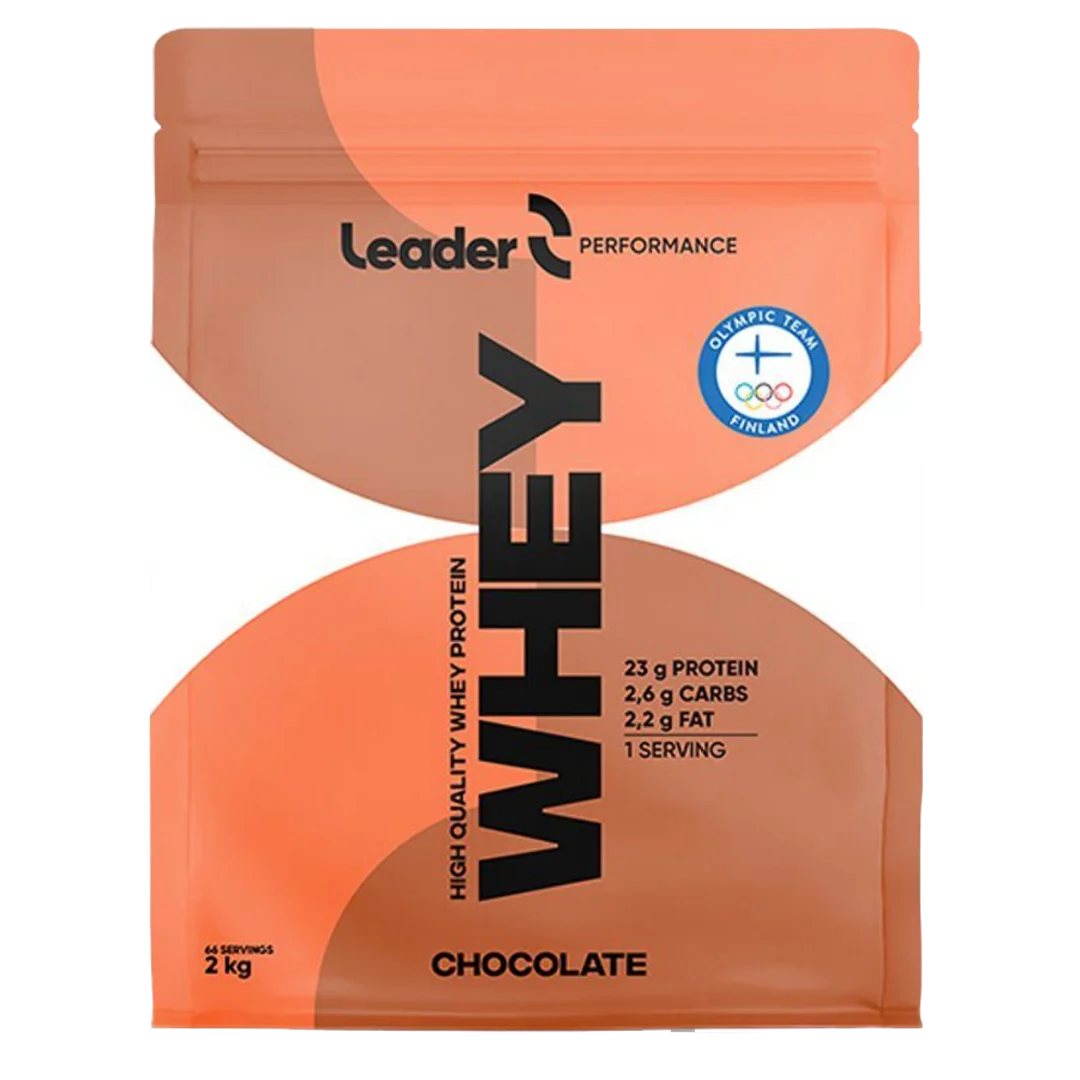 LEADER Whey Protein 2kg - jahoda