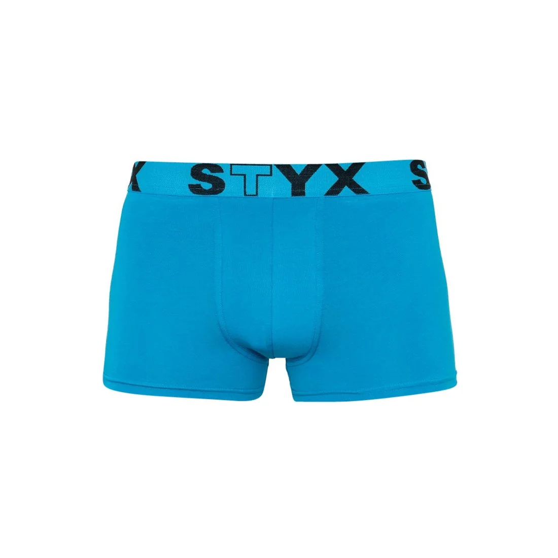 Styx Pánské boxerky sportovní guma světle modré (G969) XL 