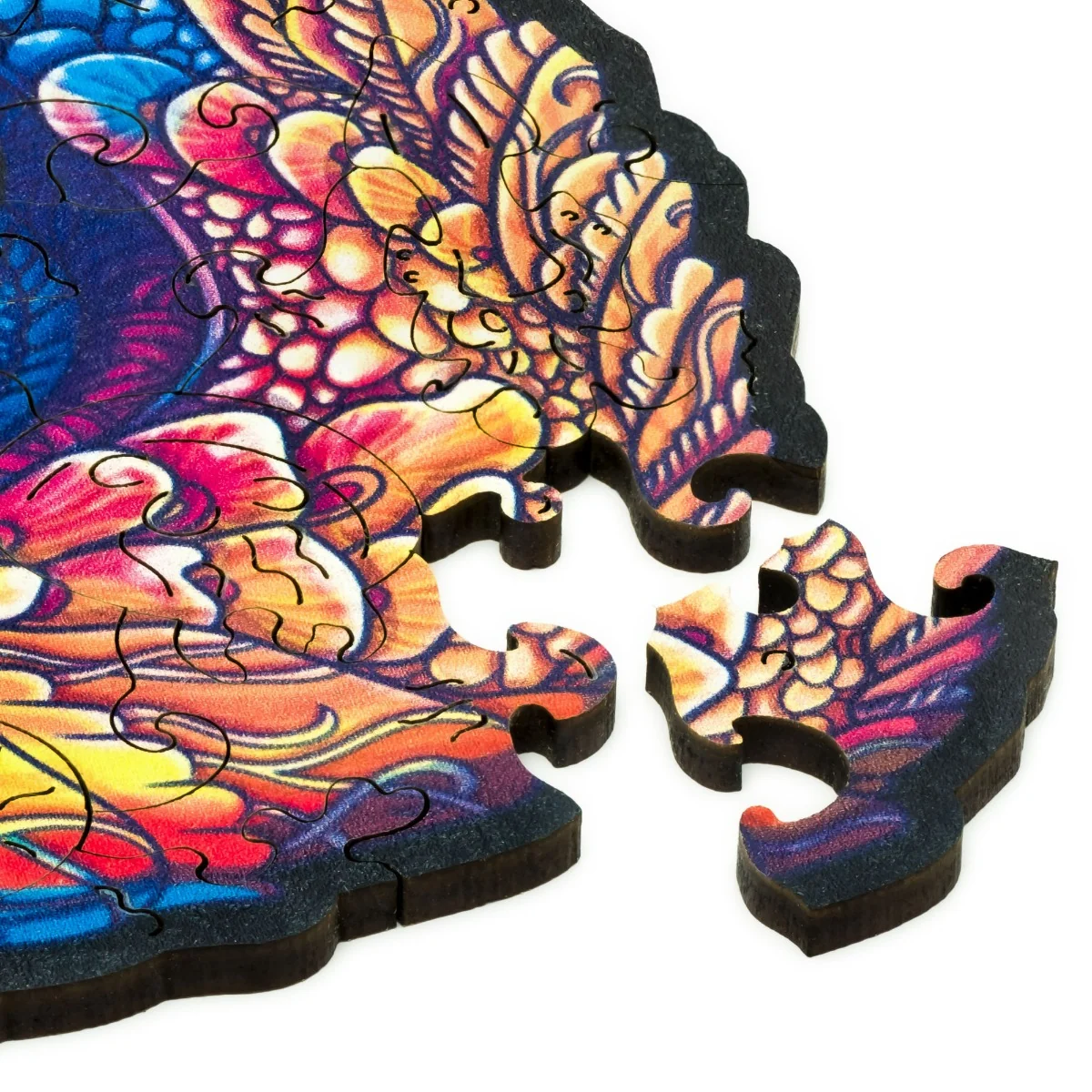 Unidragon Dřevěné puzzle Magnetic Octopus 300 ks