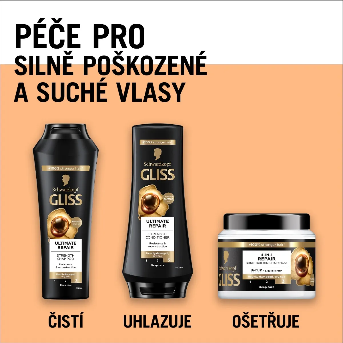 Gliss Ultimate Repair regenerační balzám 200 ml