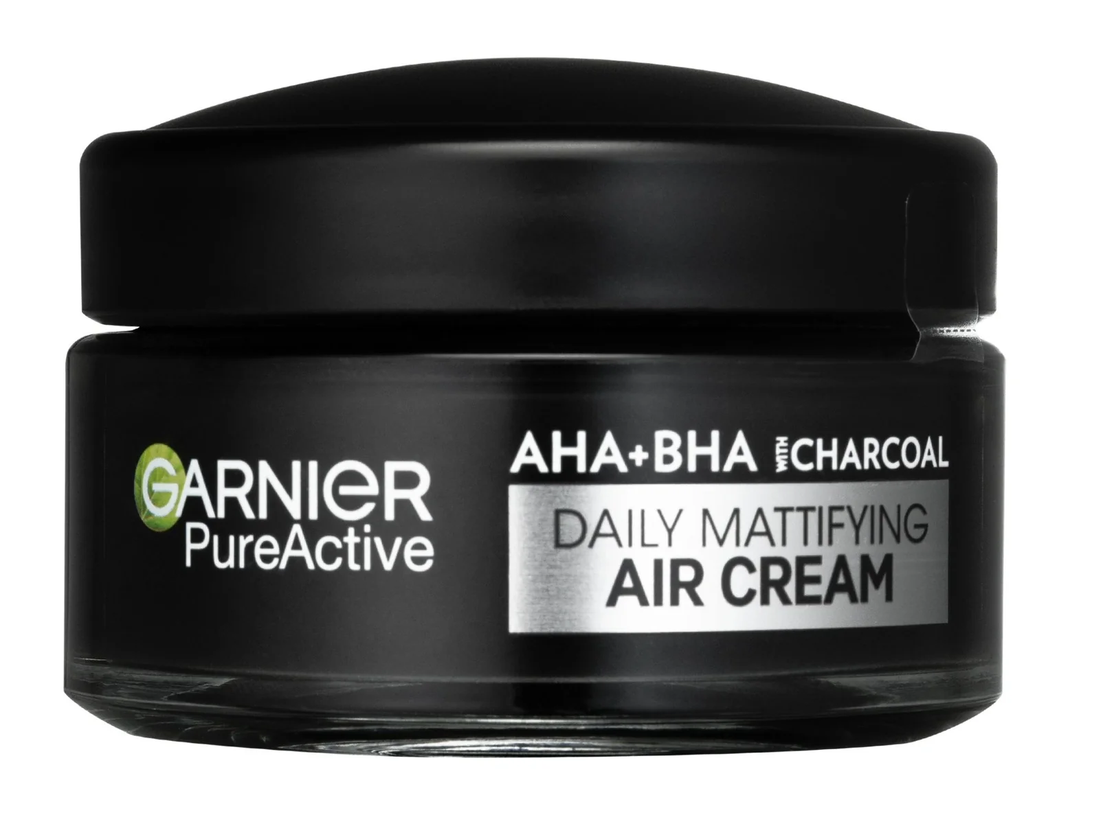 Garnier Pure Active AHA + BHA 3v1 zmatňující krém s aktivním uhlím 50 ml