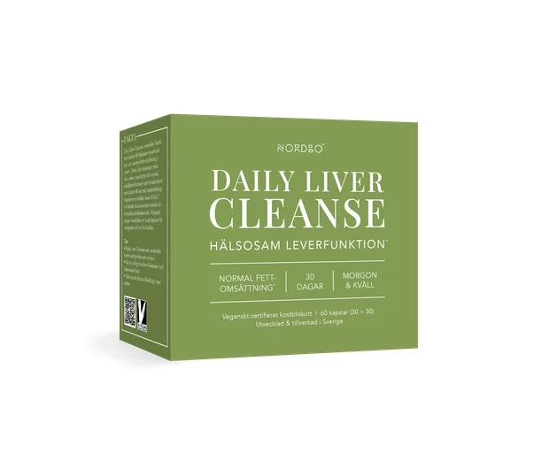 Nordbo Daily Liver Cleanse 60 kapslí