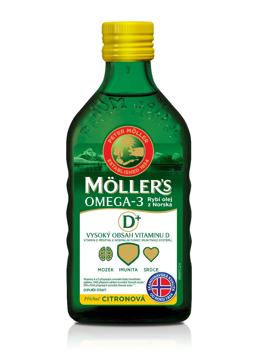 Mollers Omega 3 D+ 250 ml