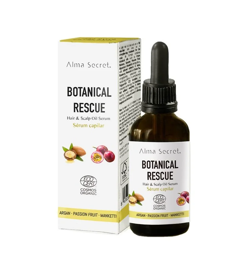 Alma Secret Botanical Rescue BIO sérum na vlasy a pokožku hlavy 50 ml