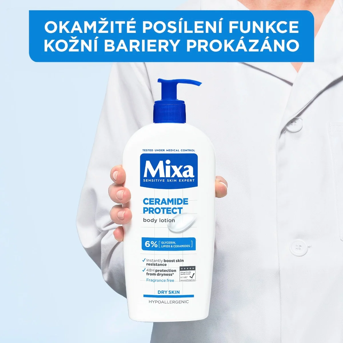 Mixa Ochranná tělová péče 400 ml