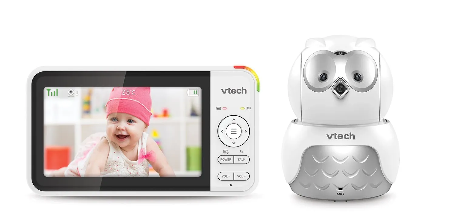 VTECH BM5550 Owl Dětská video chůvička s otočnou kamerou 