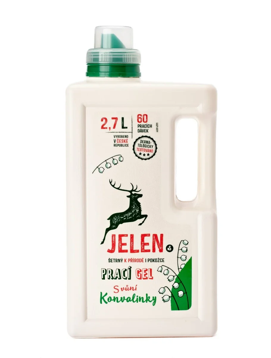 Jelen Prací gel s vůní konvalinky 2,7 l