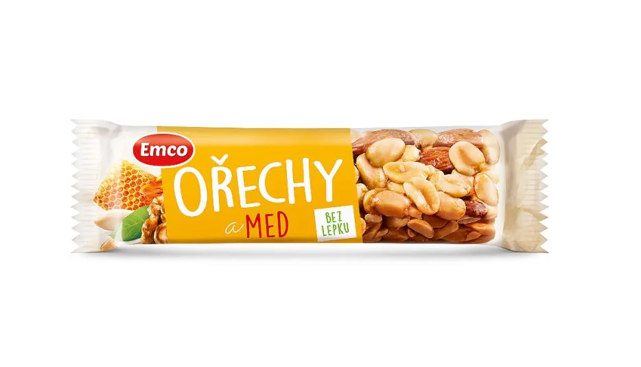 Emco Tyčinka ořechy a med 35 g