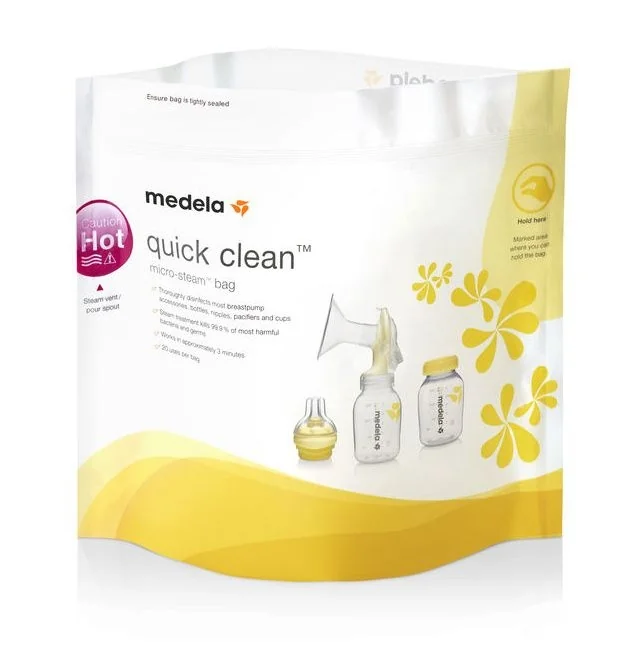 Medela Quick Clean Sáčky pro čištění v mikrovlnné troubě 5 ks