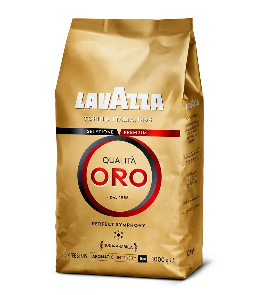 Lavazza Qualitá Oro 100% Arabica zrnková káva 1000 g