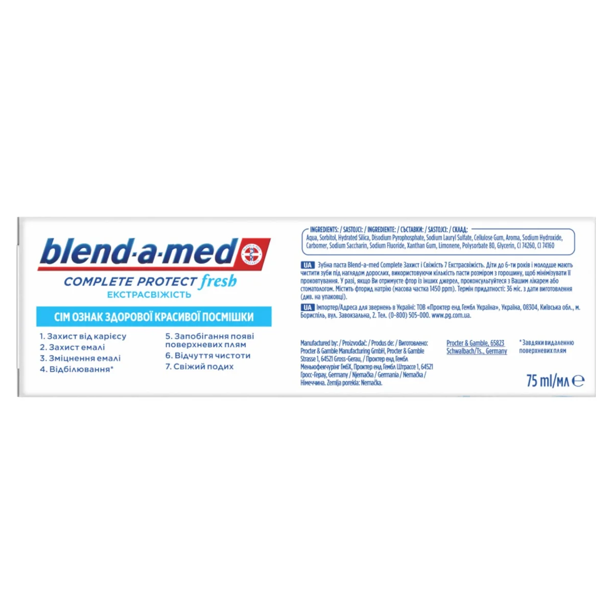 Blend-a-med Extra Fresh zubní pasta 75 ml