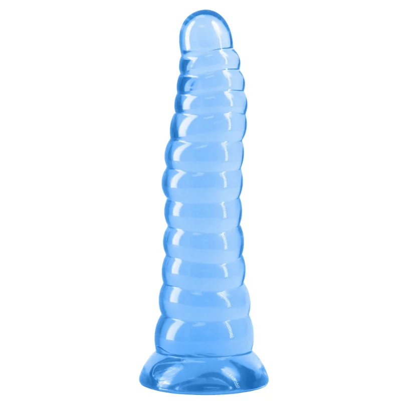 NS Novelties Gelové dildo s přísavkou Fantasia Nymph 19 cm,  modré