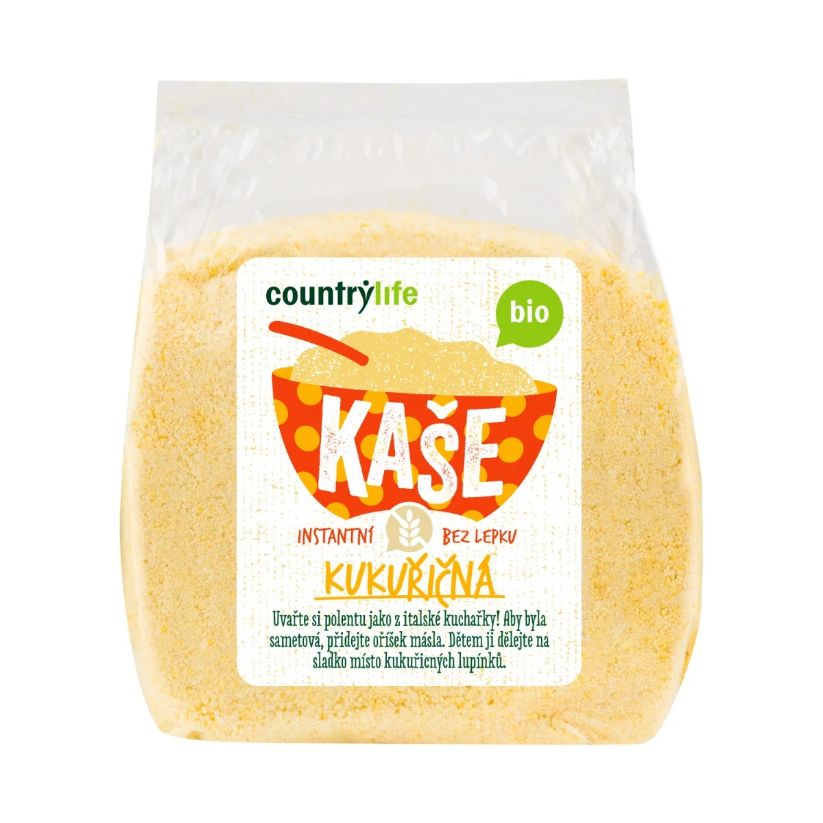 Country Life Kaše kukuřičná BIO 250 g