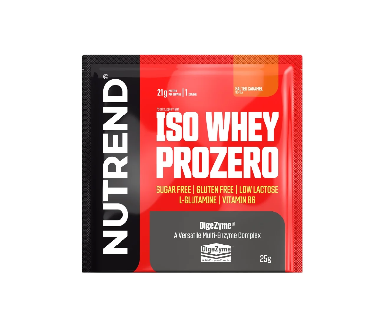 Nutrend Iso Whey Prozero slaný karamel 25 g