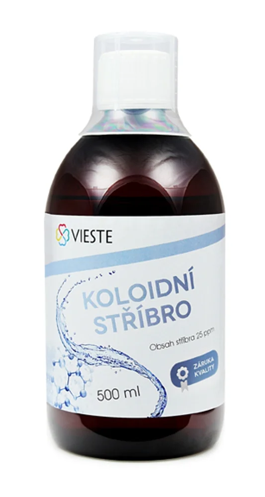 Vieste Koloidní stříbro 25ppm 500 ml