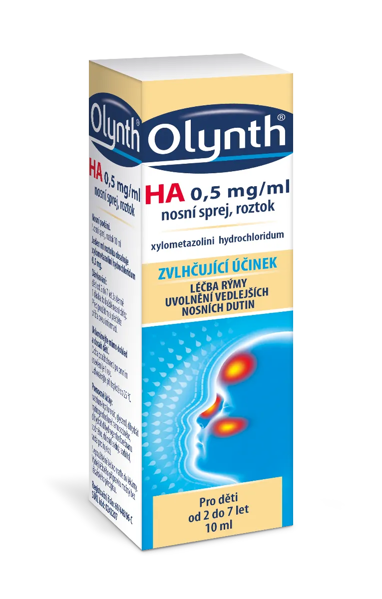 OLYNTH® HA 0,5 mg/ml nosní sprej, roztok 10 ml