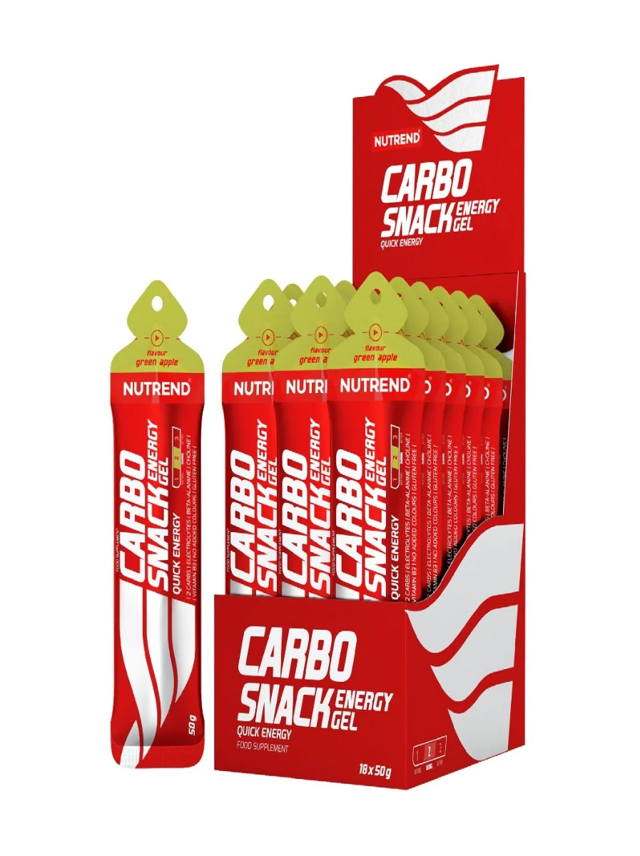 Nutrend Carbosnack zelené jablko sáček 50 g