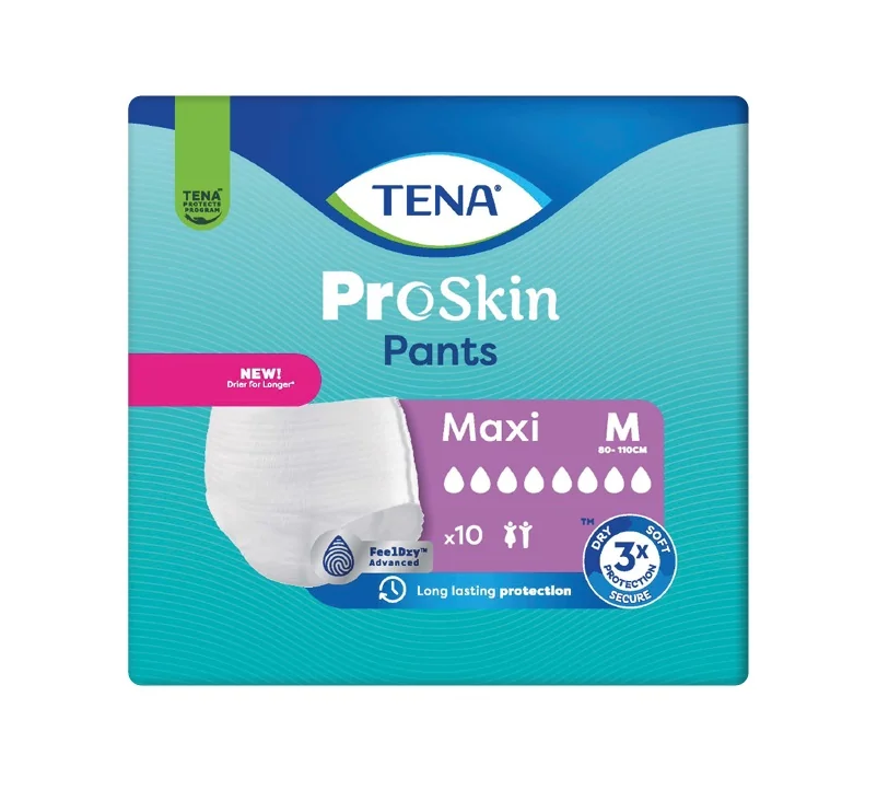 Tena Pants ProSkin Maxi M inkontinenční kalhotky 10 ks