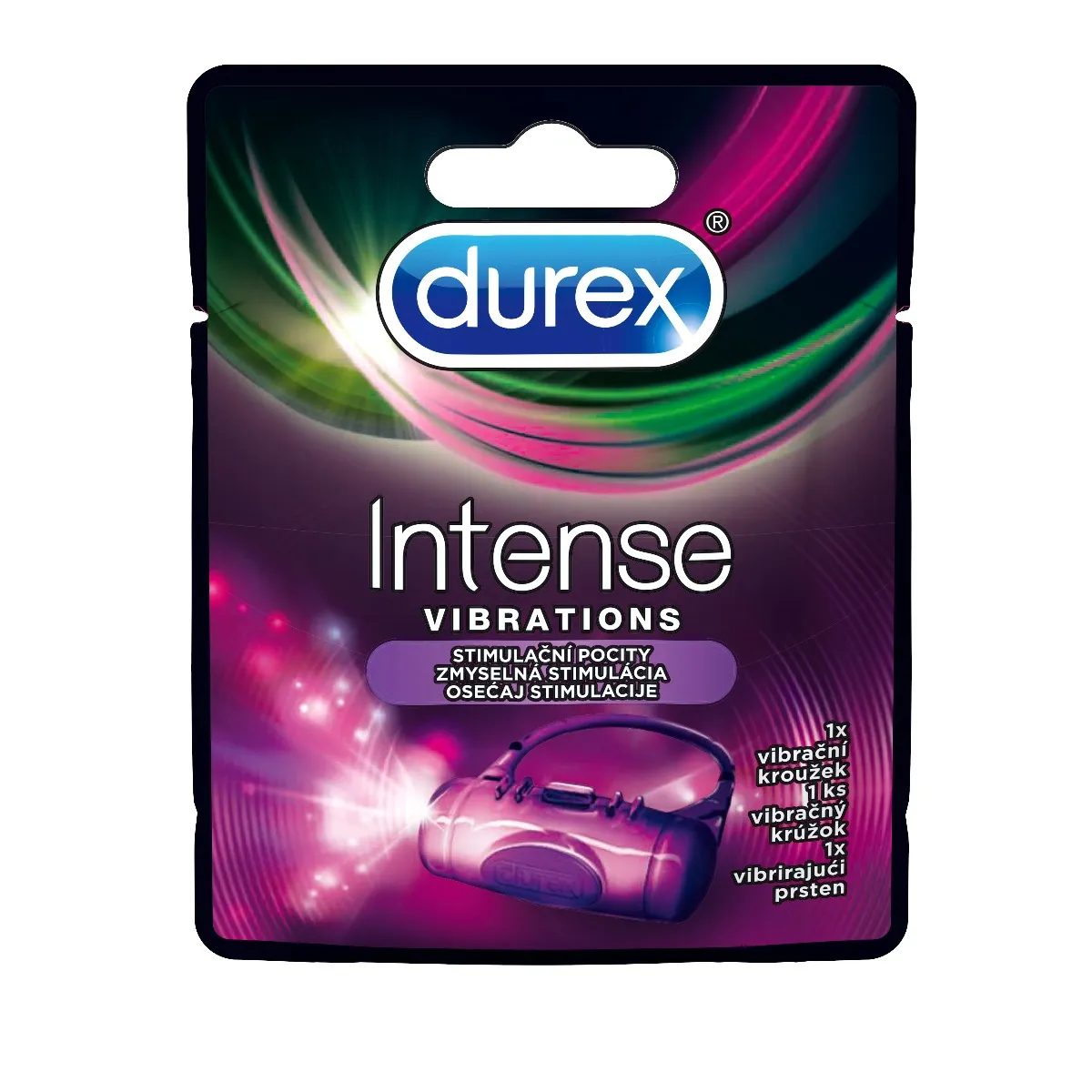 Durex Intense Vibrations vibrační kroužek 1 ks