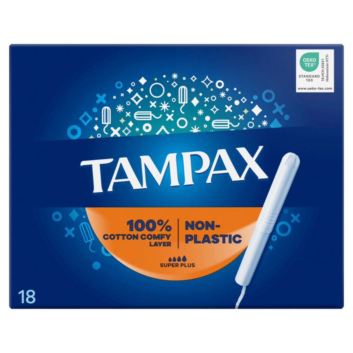 Tampax Super Plus tampony 18 ks