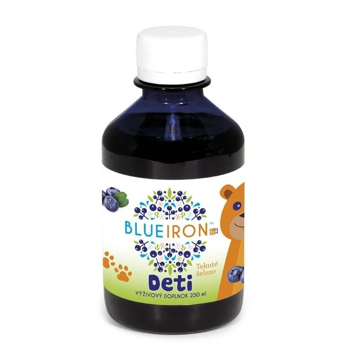 AVITA BLUEIRON Tekuté železo Děti 250 ml