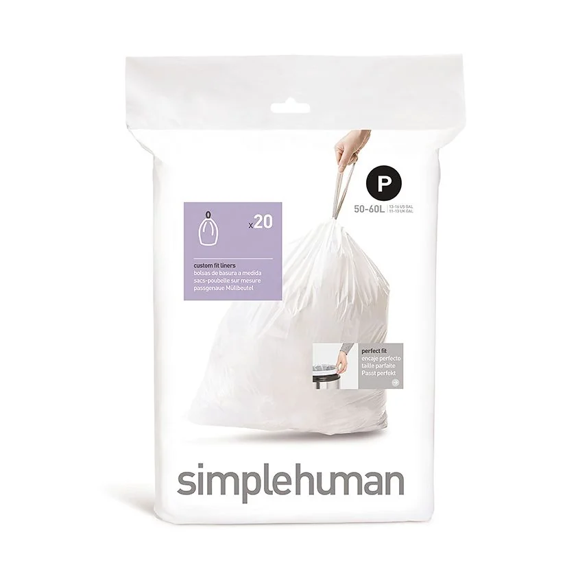 Simplehuman Sáčky do odpadkového koše Typ P 50-60 l 20 ks