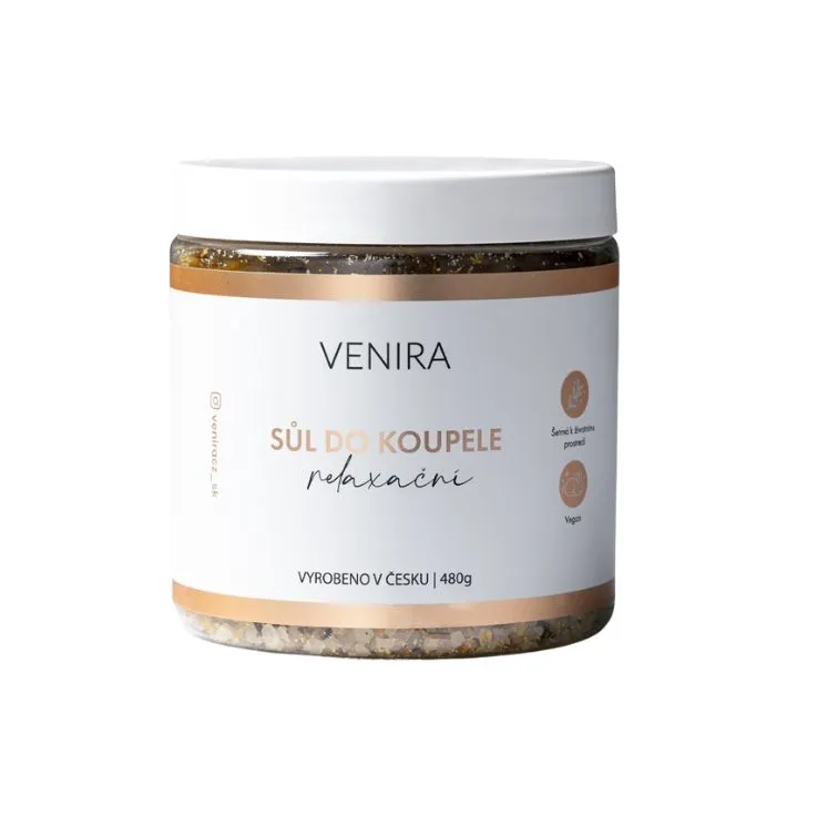 Venira Sůl do koupele relaxační 480 g