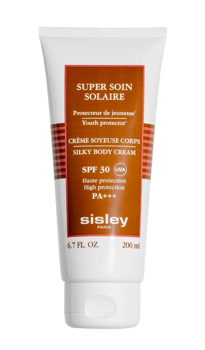 Sisley Super Soin Solaire Silky Body Cream SPF30 tělový krém 200 ml