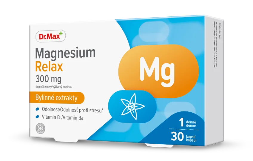 Dr. Max Magnesium Relax 30 kapslí