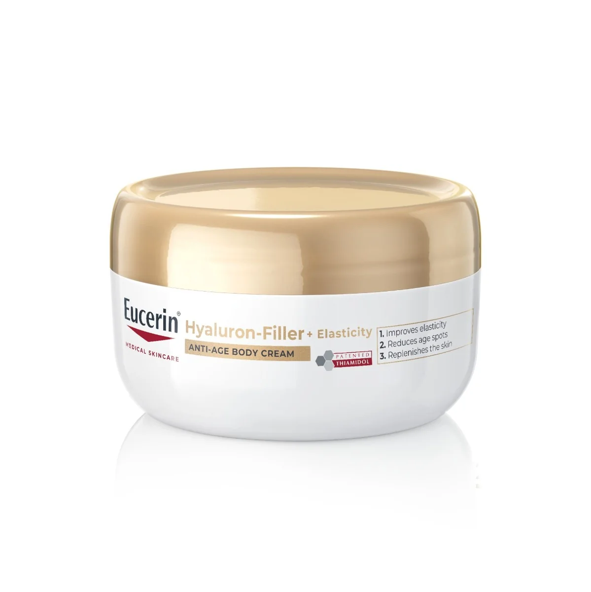 Eucerin Hyaluron-Filler + Elasticity tělový krém s omlazujícím účinkem 200 ml