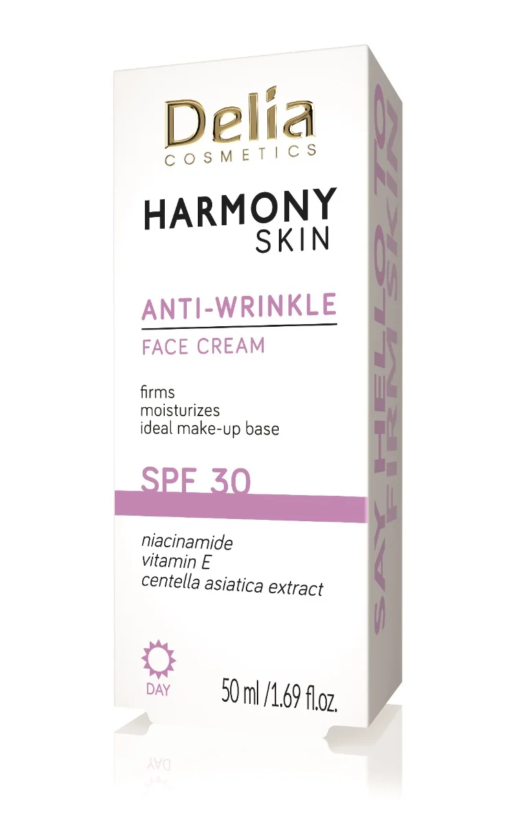 Delia Harmony Skin Krém na obličej proti vráskám SPF30 50 ml