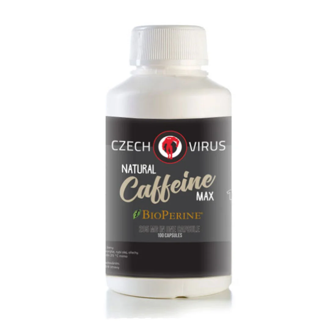 Czech Virus Natural Caffeine MAX - 100 kapslí