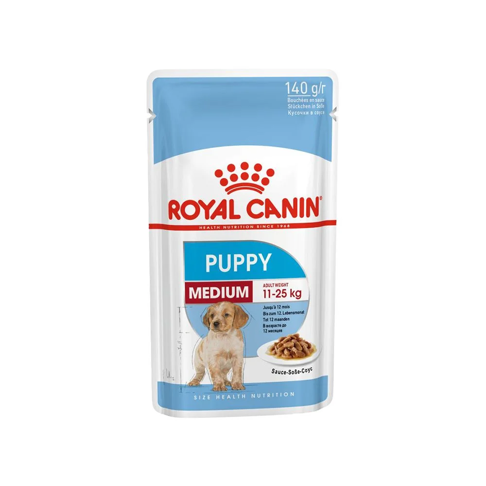 Royal Canin Medium puppy kapsička 10x140 g