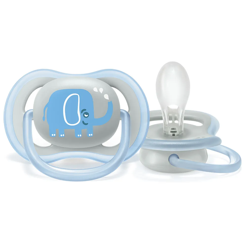 Philips Avent Šidítko Ultra air Slon 6–18 m 1 ks modré