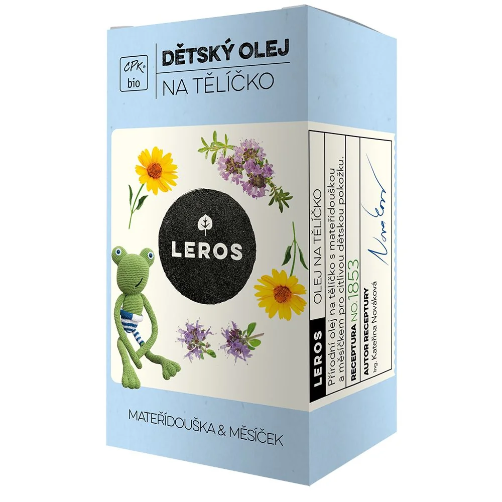 Leros Dětský olej na tělíčko 100 ml