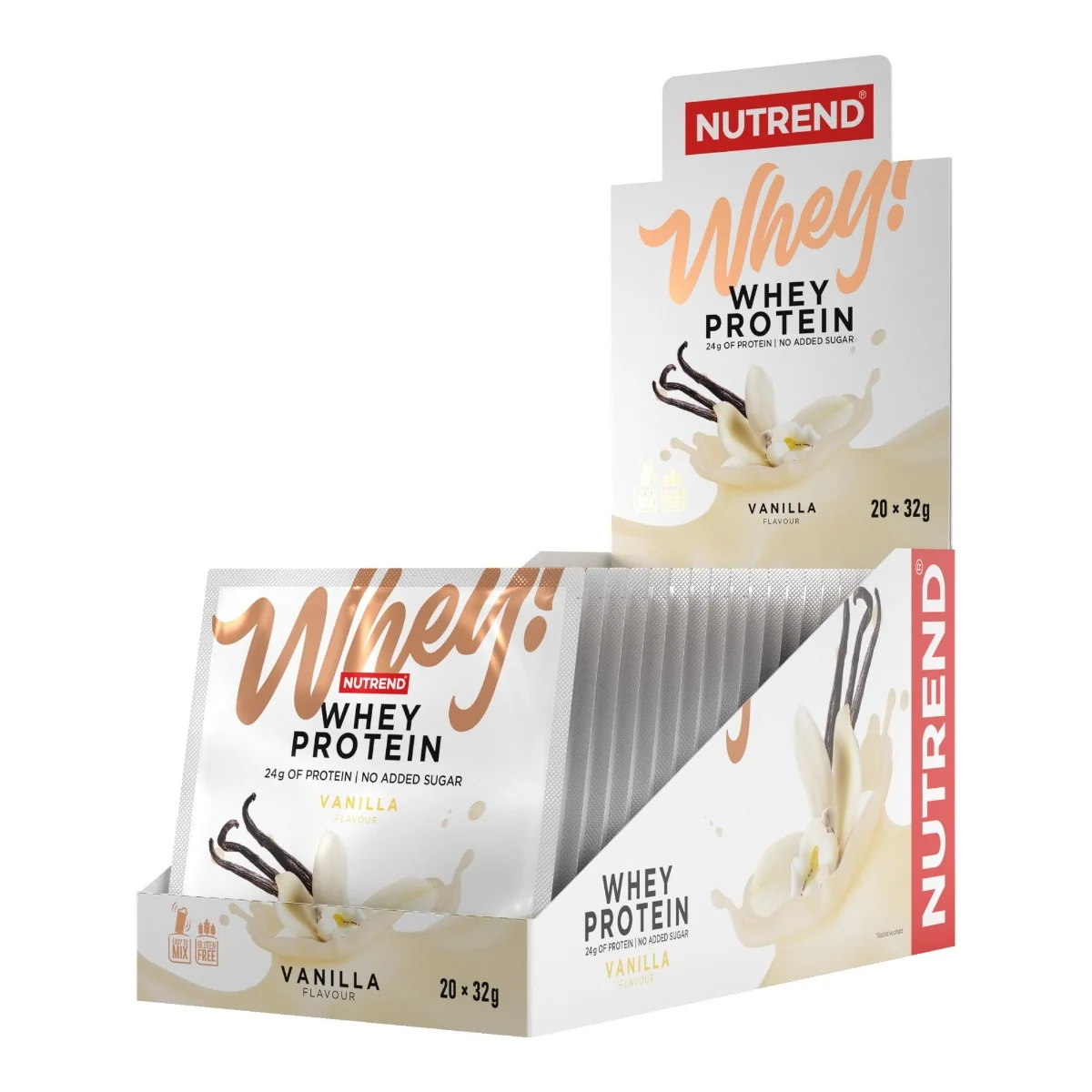 Nutrend Whey Protein vanilka 20x32 g