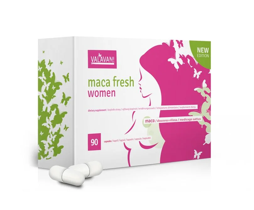 VALAVANI Maca fresh women 90 kapslí