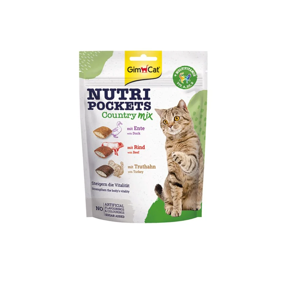 GimCat Nutri pockets country mix 150 g