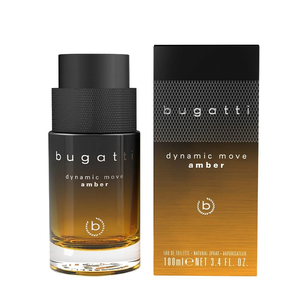 Bugatti Dynamic Move Amber toaletní voda pro muže 100 ml