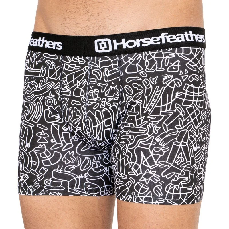 Horsefeathers Pánské boxerky Sidney doodle (AM070C) M 