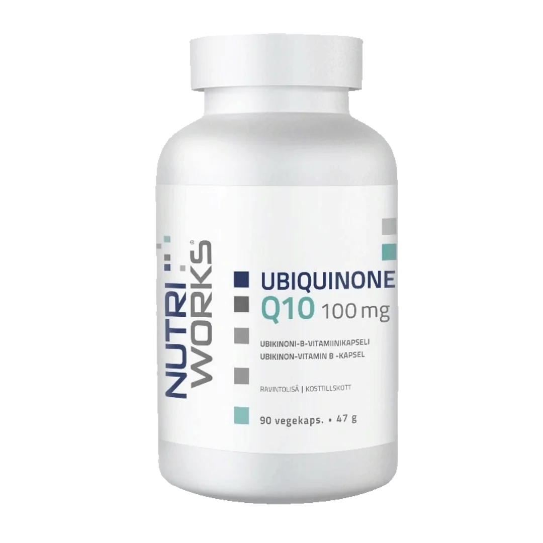 NutriWorks Ubiquinone Q10 100mg - 90 kapslí