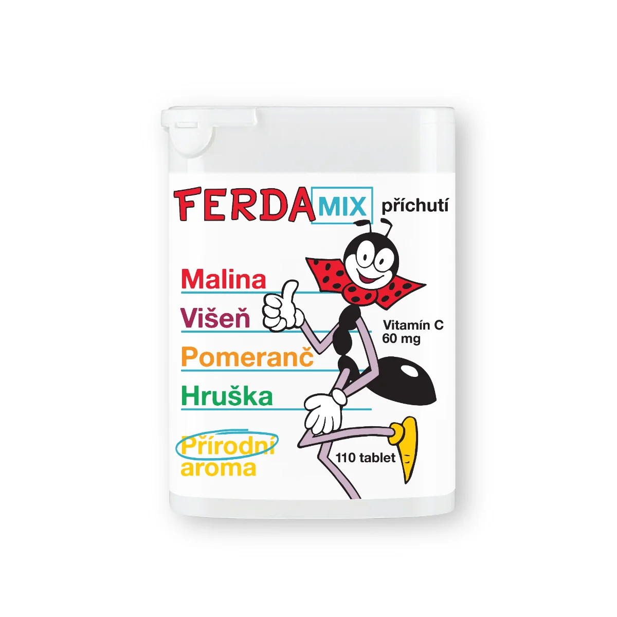 Ferda Mix Vitamin C 60 mg 110 tablet