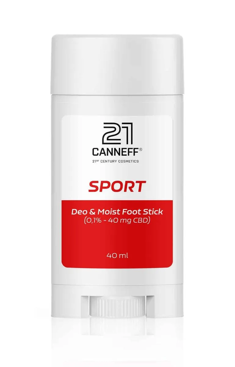 CANNEFF Sport DEO & Moist Foot Stick 40 ml
