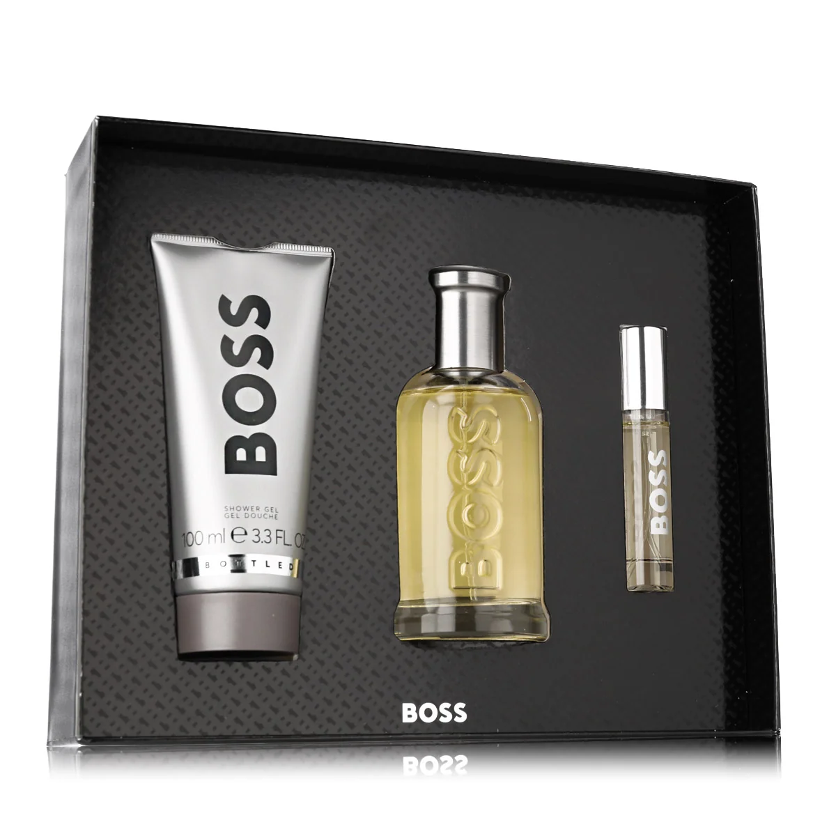 Hugo Boss Boss Bottled EDT 100 ml + EDT MINI 10 ml + SG 100 ml M