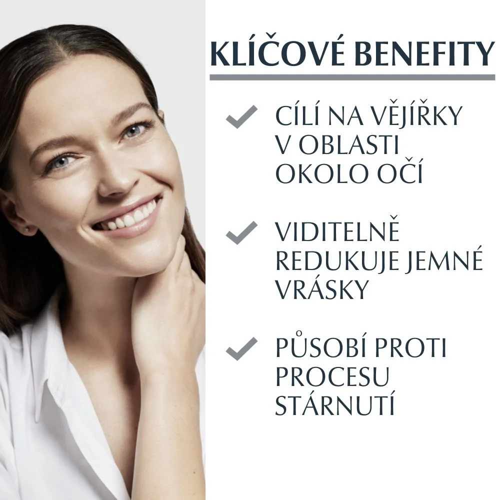 Eucerin Hyaluron-Filler + 3x Effect oční krém proti vráskám 15 ml