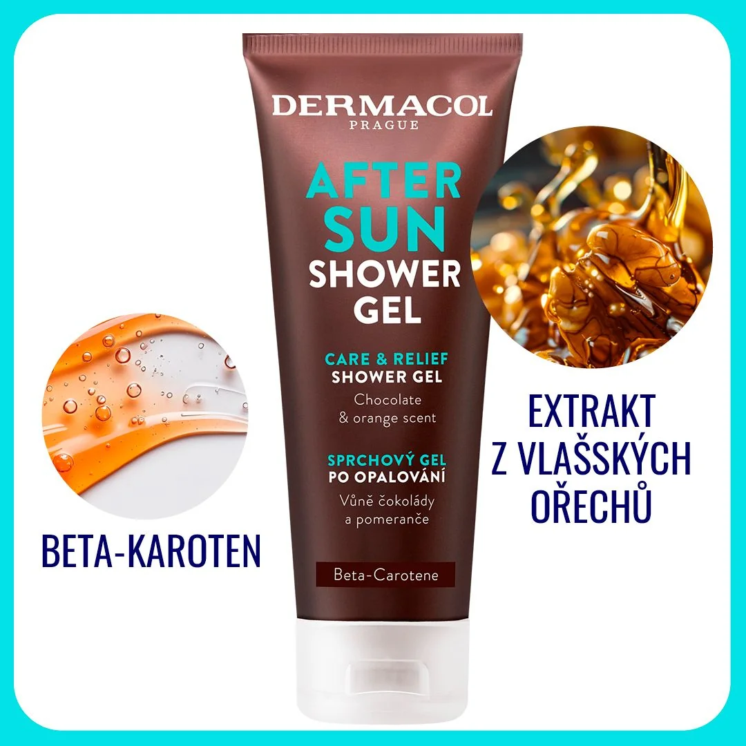 Dermacol AFTER SUN Sprchový gel po opalování 250 ml